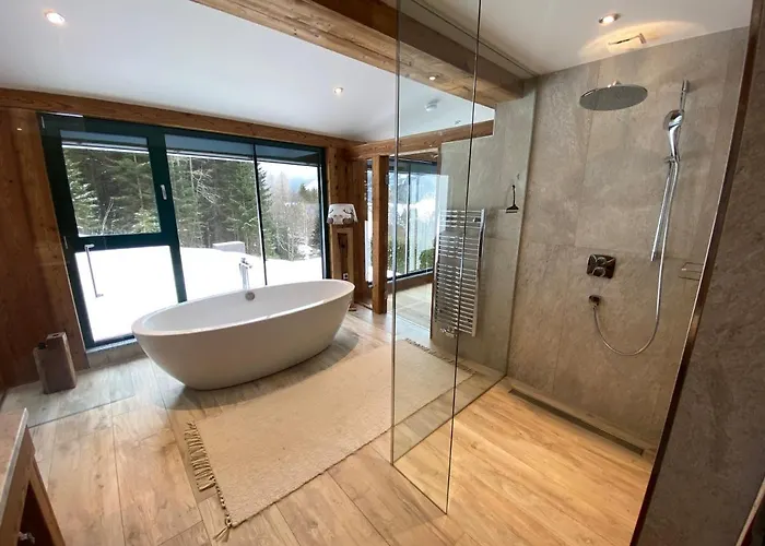 בקתה Sodamin Alpin Mit Wellness הוהנטאורן